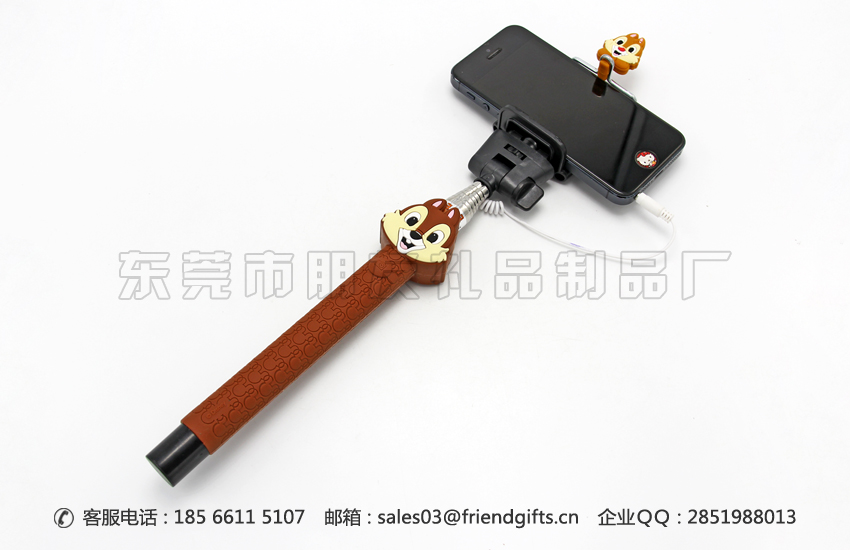 专业出产卡通自拍杆蘑菇视频
套、卡通自拍神器手柄套工场