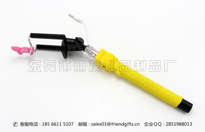 迪士尼受权订做卡通自拍杆蘑菇视频
套、卡通带线自拍神器出产厂家
